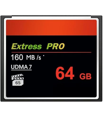 Amazon.com: SanDisk 64GB Extreme CompactFlash Memory Card UDMA 7